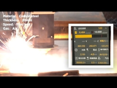 Corte por láser de fibra de 60 kW (serie Thunder) demostración --- Corte de acero al carbono de 20 mm