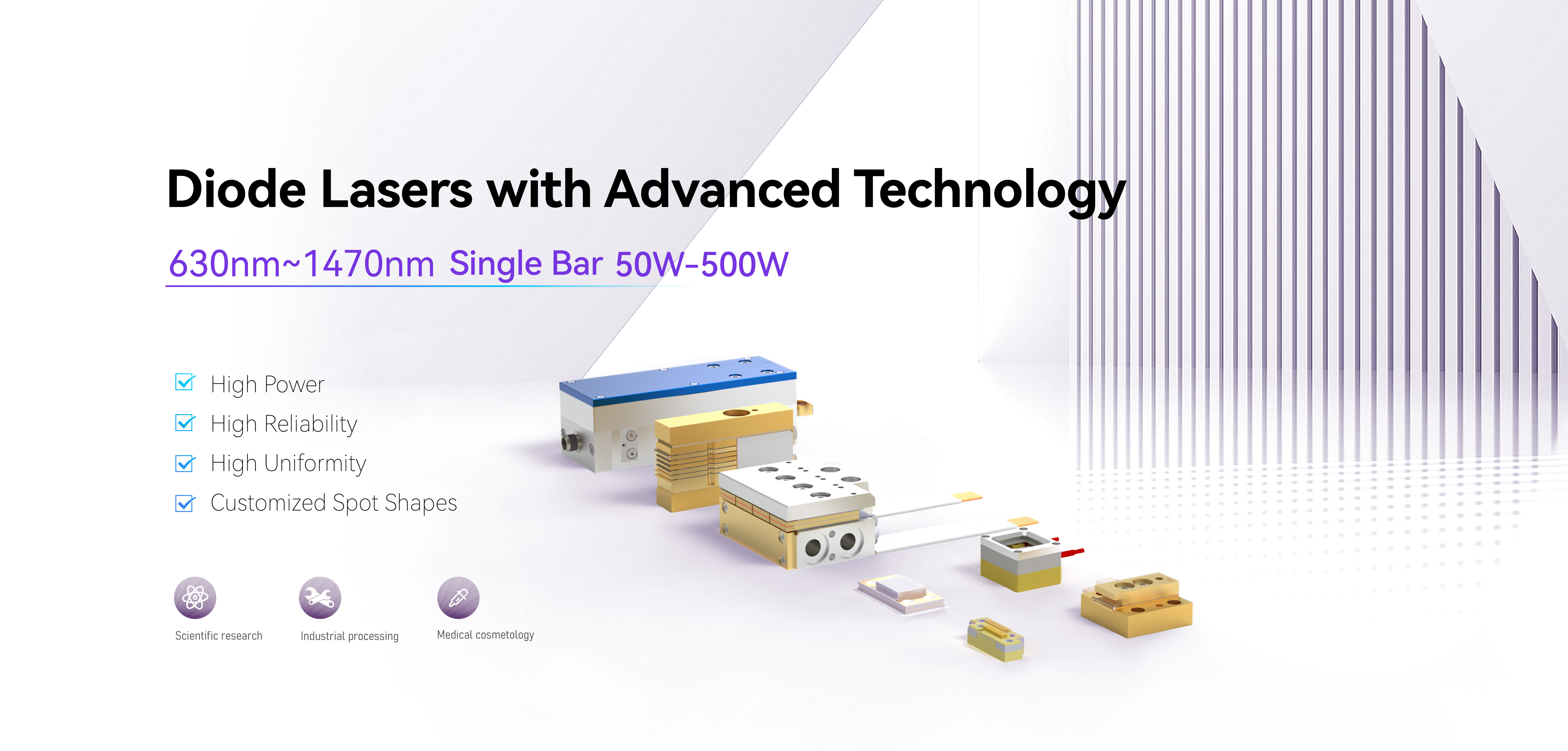 Calidad Módulo láser de diodo fábrica